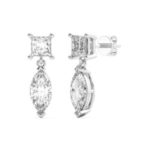 Cut Drop Earrings - Image 2